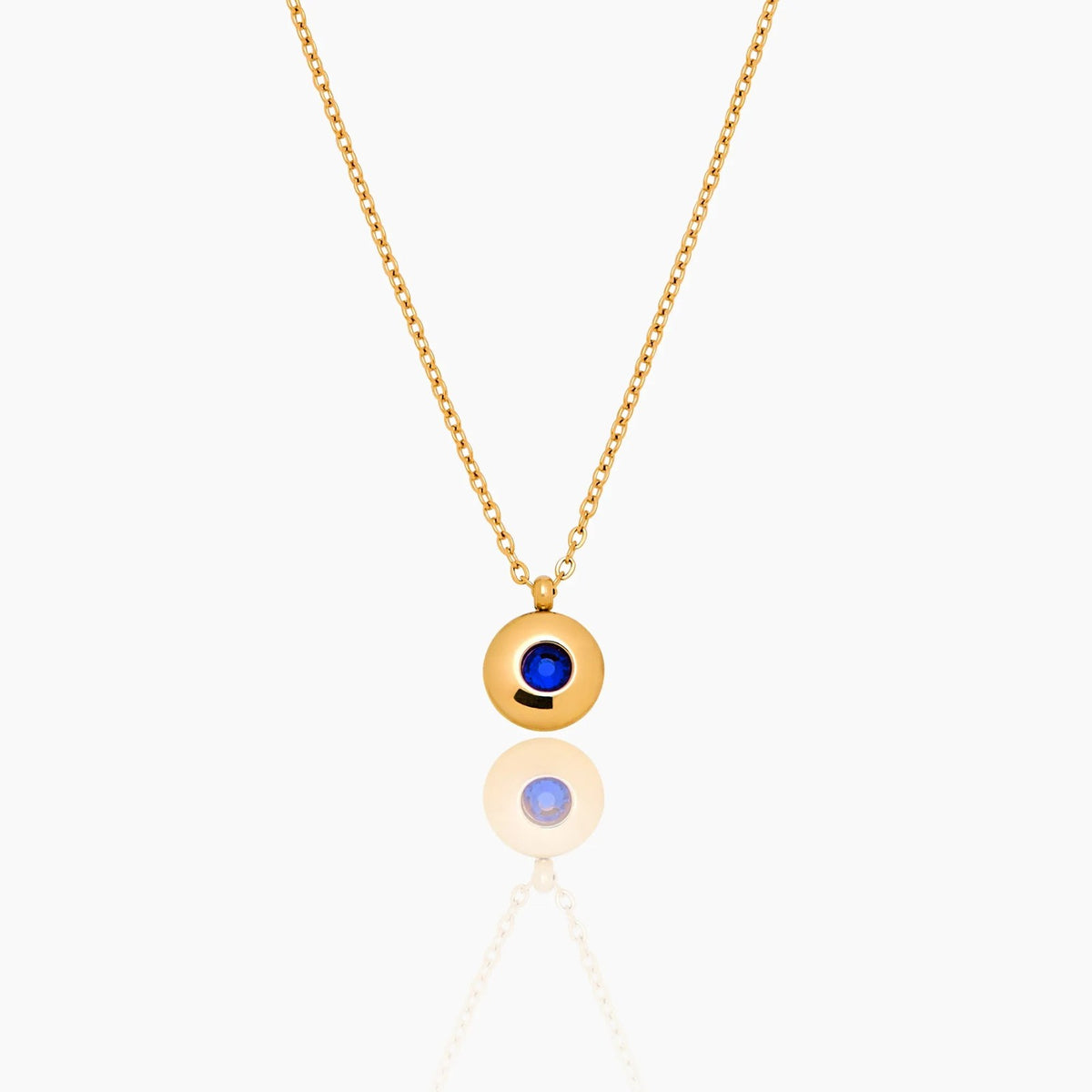 mini-birthstone-pendant-necklace — Gold / Sep-Sapphire