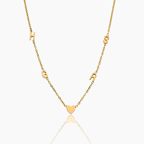 Multi Initial Necklace